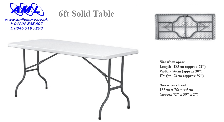Trestle Table Banquet Tables, What Size Is A Standard Folding Table
